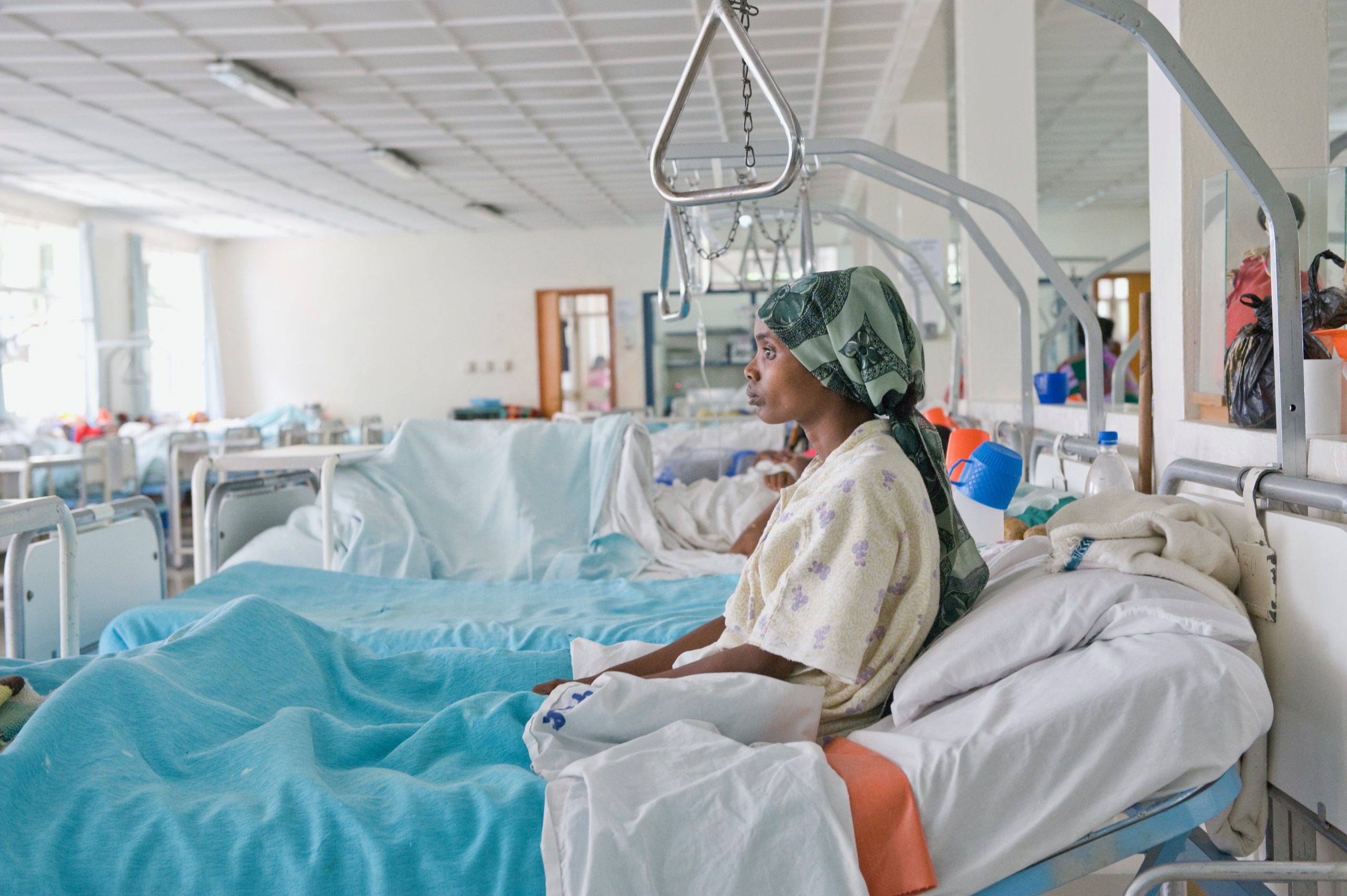 This patient broke my heart. Nuff said. Obstetric fistula patient by Lucy Bloom